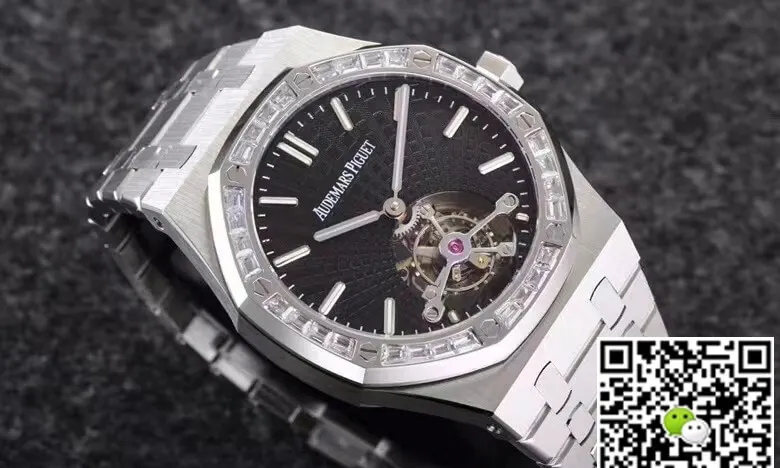 Audemars Piguet Royal Oak Tourbillon 26521BC.ZZ.1220BC.01 R8 Factory 1:1 Best Edition Replica Watch Titanium Case